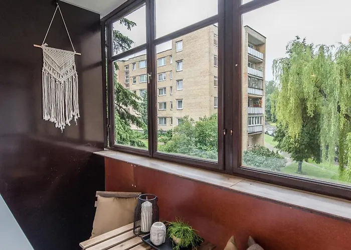 00near Gates Of Dawn Cozy Bright 1 Bedr ヴィリニュス