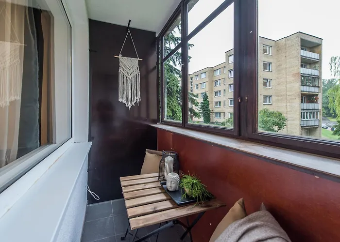 00near Gates Of Dawn Cozy Bright 1 Bedr Apartment Vilnius