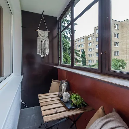 00near Gates Of Dawn Cozy Bright 1 Bedr Apartamento Vilnius